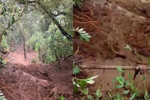 ഇടുക്കി നെടുങ്കണ്ടത്ത് ഉരുൾപൊട്ടൽ