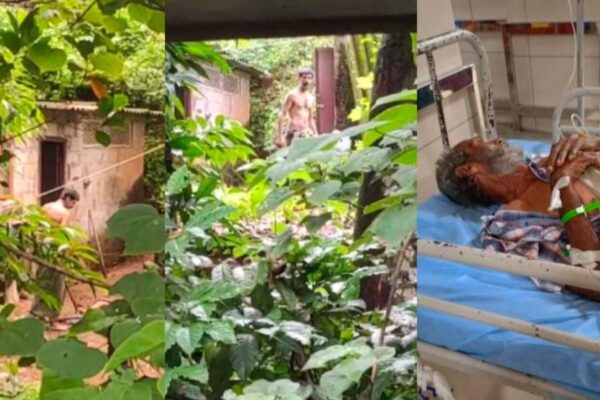 പത്തനംതിട്ടയിൽ മദ്യലഹരിയിൽ അച്ഛനെ ക്രൂരമായി മർദിച്ച് മകൻ