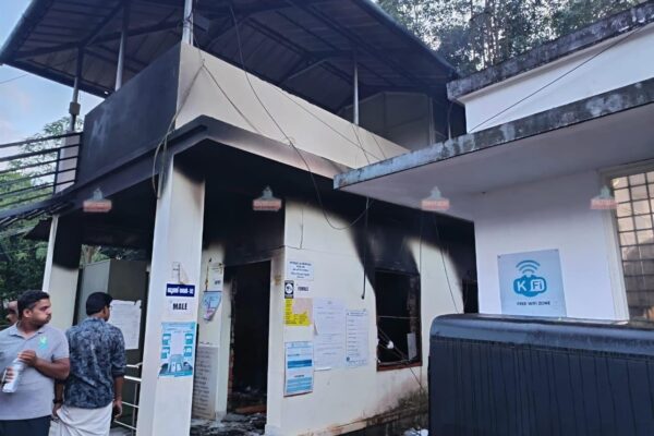 വെമ്പായം ഗ്രാമപഞ്ചായത്ത് ഓഫീസിൽ തീപിടുത്തം