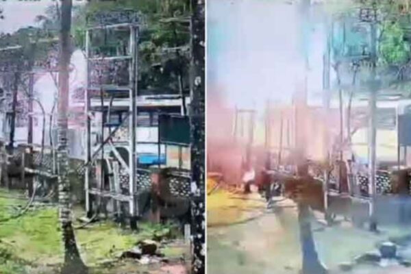 നിയന്ത്രണം വിട്ട കെഎസ്ആര്ടിസി ബസ് 11 കെവി ലൈനില് ഇടിച്ചു; അഞ്ച് പേര്ക്ക് പരിക്ക്; കെഎസ്ഇബിക്ക് എട്ട് ലക്ഷം രൂപയുടെ നഷ്ടം