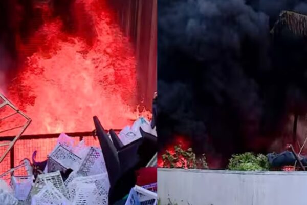 എറണാകുളത്ത് വൻ അഗ്നിബാധ; ആക്രിക്കടയിലാണ് തീ പിടുത്തം ഉണ്ടായത്.