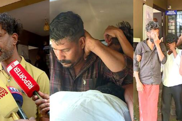 കഞ്ചാവ് കടത്താൻ വിസമ്മതിച്ച ഓട്ടോ ഡ്രൈവറെ ക്രൂരമായി മർദിച്ച മൂന്ന് പേരെ പോലീസ് അറസ്റ്റ് ചെയ്തു