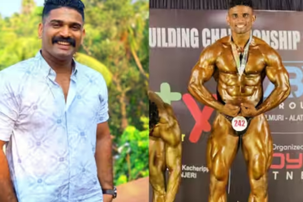 ബോഡി ബിൽഡറെആസ്വഭാവികമായി തൂങ്ങി മരിച്ച നിലയിൽ കണ്ടെത്തി