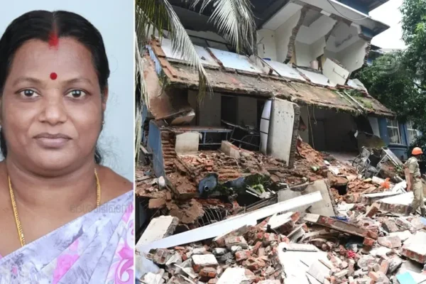 കോട്ടയം മെഡിക്കൽ കോളജിൽ കെട്ടിടം തകർന്നുവീണുണ്ടായ അപകടത്തിൽ മരിച്ച ബിന്ദുവിന്റെ മൃതദേഹം ബന്ധുക്കൾക്ക് വിട്ടുനൽകി